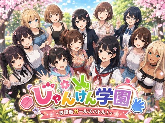 じゃんけん学園 〜放課後ガールズバトル！〜【AI GRAVURE】