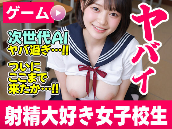 【次世代AI】射精大好き女子校生〜射精当番は君だ！絶頂へのカウントダウン！〜【AIヤバい】【コメットパンチ】