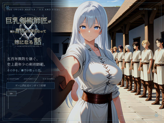 【フルボイス】巨乳剣術師匠が俺の身体に夢中になって嫁になる話【ミストレスソフト】